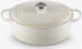 Brytfanna żeliwna owalna 31cm meringue LE CREUSET