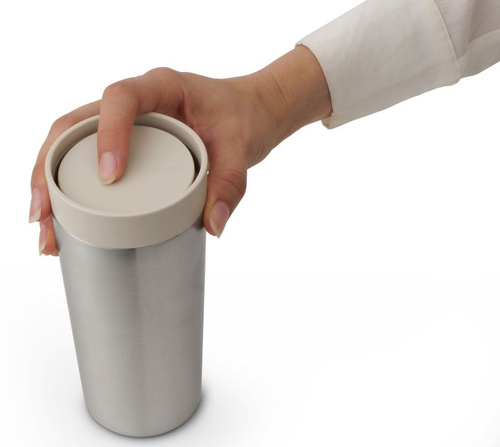 Kubek termiczny 360 ml Make & Take Soft Beige BRABANTIA