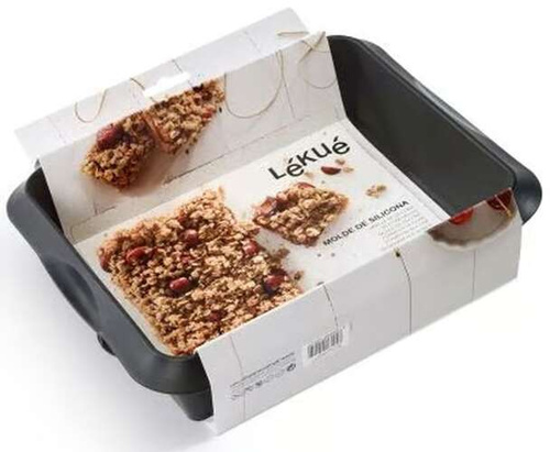 Silikonowa forma do lasagne 24 x 20 cm czerwona LEKUE