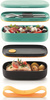 LunchBox To Go 2x500 ml turkusowy LEKUE