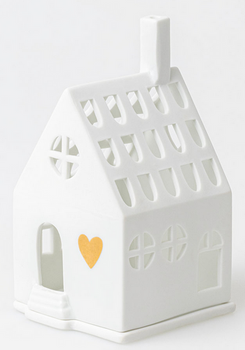 Lampion domek 13 cm Home Is Where Heart Is RAEDER