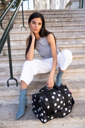 Torba allrounder M dots white REISENTHEL