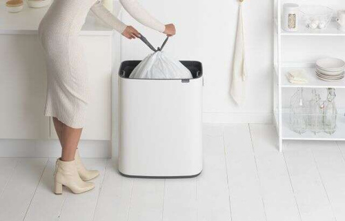 Kosz Bo Touch Bin 60 l biały BRABANTIA