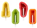 Zestaw 4 foremek do lodów Iconic Ice Lolly Moulds LEKUE