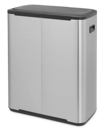 Kosz Bo Touch Bin 2x30 l stal matowa FPP BRABANTIA
