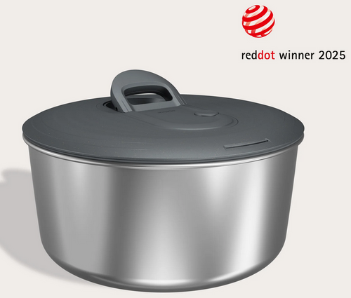 Wirówka do sałaty 20cm Easy Spin stalowa  ZYLISS