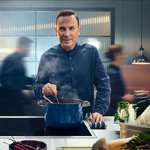 Zestaw 4 naczyń Fusiontec Mineral Pro Ocean Blue WMF