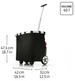 Wózek carrycruiser frame leo macchiato REISENTHEL