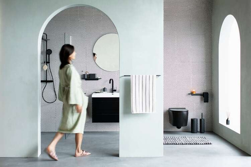 Szczotka toaletowa MindSet Mineral Infinie Grey BRABANTIA