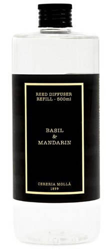 Zapas do dyfuzora 500ml Basil and Mandarin CERERIA MOLLA  