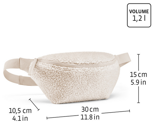 Nerka beltbag teddy sand REISENTHEL