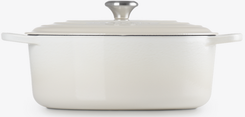 Brytfanna żeliwna owalna 31cm meringue LE CREUSET