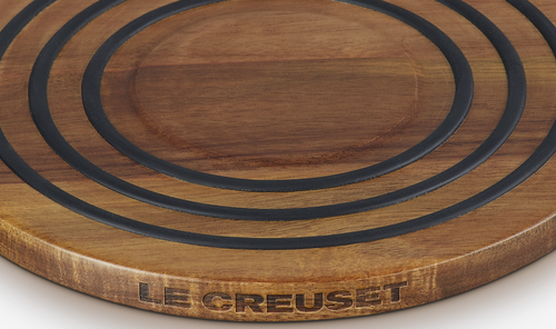 Podkładka magnetyczna 20 cm drewno akacjowe LE CREUSET