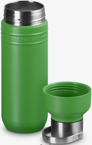Butelka termiczna 500 ml On The Go bamboo green LE CREUSET