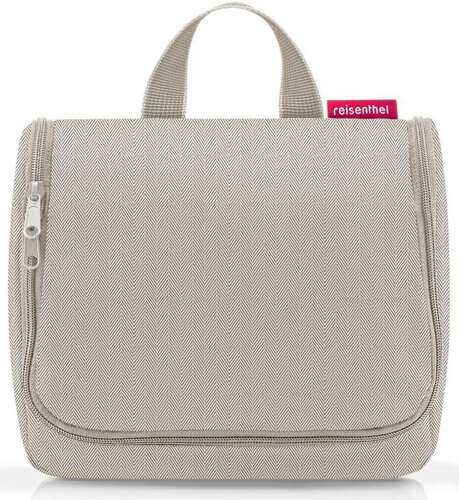 Kosmetyczka toiletbag herringbone sand REISENTHEL
