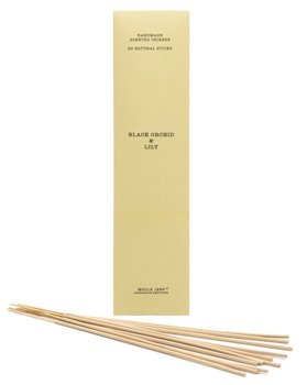Zestaw 20 kadzidełek Black Orchid & Lily CERERIA MOLLA
