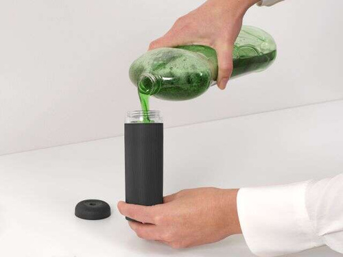 Dozownik płynu do mycia naczyń SinkStyle dark grey BRABANTIA