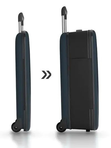 Walizka FLEX VEGA 21" atlantic blue ROLLINK