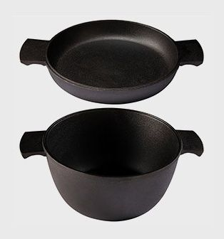 Zestaw 2 naczyń: garnek 3l i patelnia 23cm SKEPPSHULT