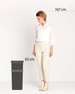 Kosz Sort & Go 40l Light Grey BRABANTIA