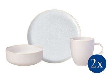 Zestaw śniadaniowy 6el. (dla 2 osób) Crafted Cotton VILLEROY BOCH