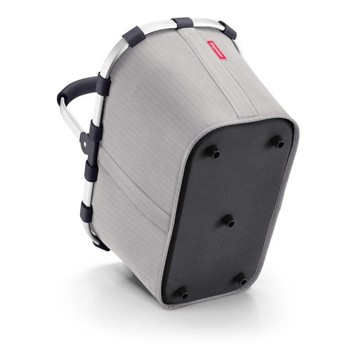 Koszyk carrybag herringbone grey REISENTHEL