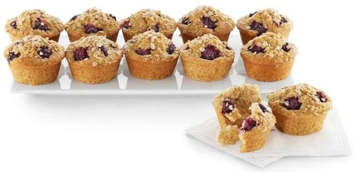 Forma na mini muffiny (12 sztuk) z powłoką nieprzywierającą LEKUE