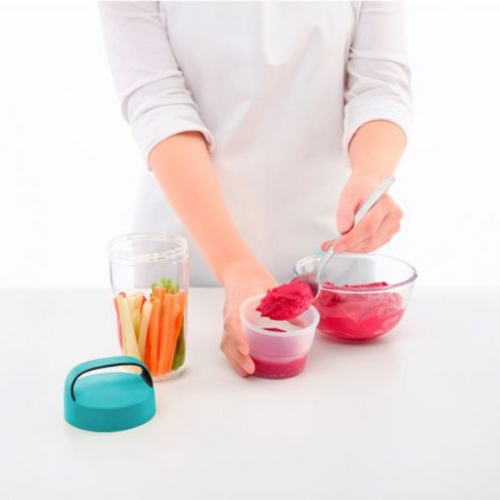 Pojemnik Jar To Go 600 ml coral LEKUE