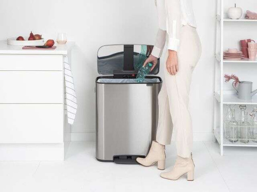 Kosz Bo Pedal Bin 60l stal matowa FPP BRABANTIA 