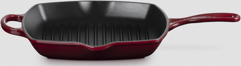 Patelnia grillowa żeliwna 26cm Signature garnet LE CREUSET