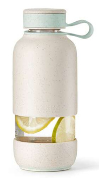Szklana butelka na wodę 500 ml To Go Organic beige LEUKE