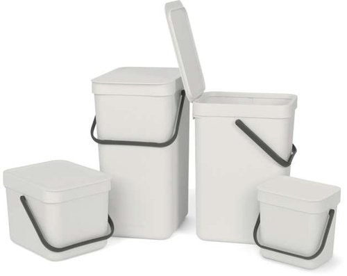 Kosz Sort & Go 6l Light Grey BRABANTIA