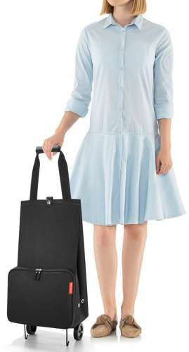 Wózek foldabletrolley black REISENTHEL