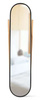  Lustro stojace HUB czarne/naturalne UMBRA