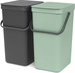 Kosz szafkowy Sort & Go 2 x 16l Jade Green/Grey BRABANTIA