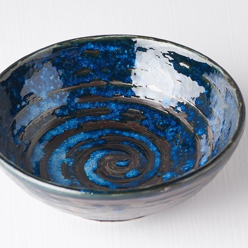 Miska 13 cm Copper Swirl MADE IN JAPAN