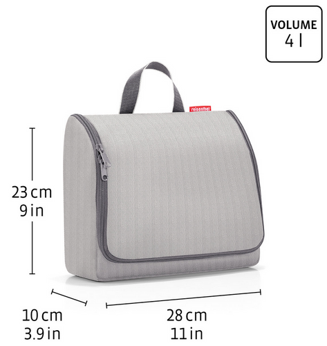 Kosmetyczka toiletbag XL mesh black REISENTHEL