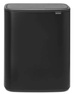 Kosz Bo Touch Bin 60l czarny matowy BRABANTIA