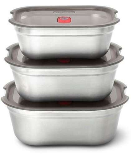 Stalowy lunchbox M 900ml BLACK+BLUM