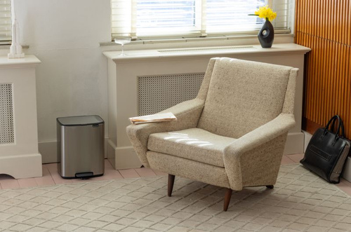 Kosz pedałowy 12l Bo Matt Steel FPP BRABANTIA