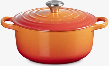 Brytfanna żeliwna okrągła 20 cm płomienna LE CREUSET