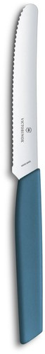 Nóż 11cm ząbkowany Swiss Modern cornflower-blue VICTORINOX