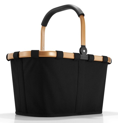 Koszyk carrybag frame gold/black REISENTHEL 