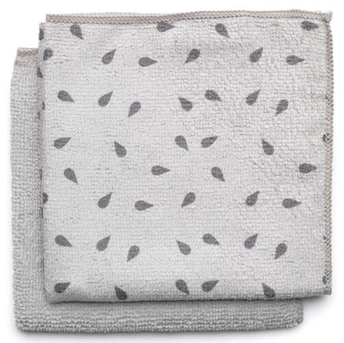 Ściereczki z mikrofibry 2 sztuki Sinkside Light Grey BRABANTIA