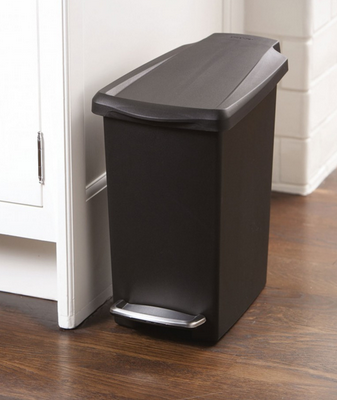 Kosz na śmieci 10l Slim czarny SIMPLEHUMAN