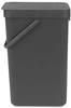 Kosz Sort & Go 16l Dark Grey BRABANTIA