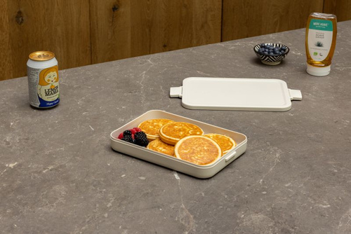 Pojemnik na lunch płaski Make & Take Soft Beige BRABANTIA