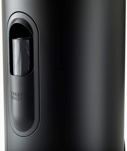 Kosz okrągły 10l Carbon Black Arc JOSEPH JOSEPH