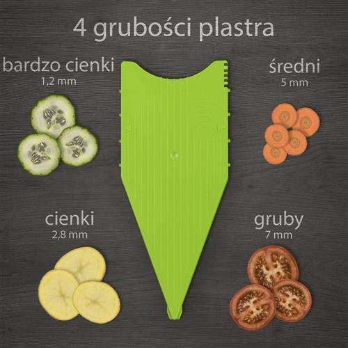 Szatkownica V-HEBEL V5 PowerLine zielona BORNER