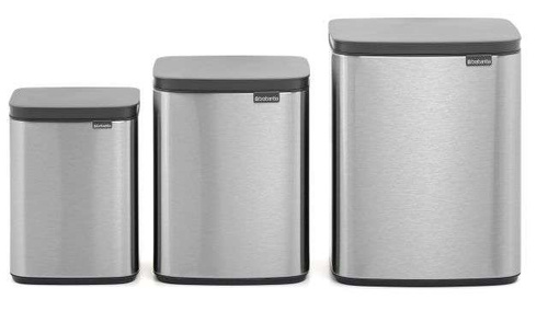 Kosz 12l Bo Matt Steel Fingerprint Proof BRABANTIA